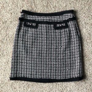 WHBM Plaid Pencil Skirt